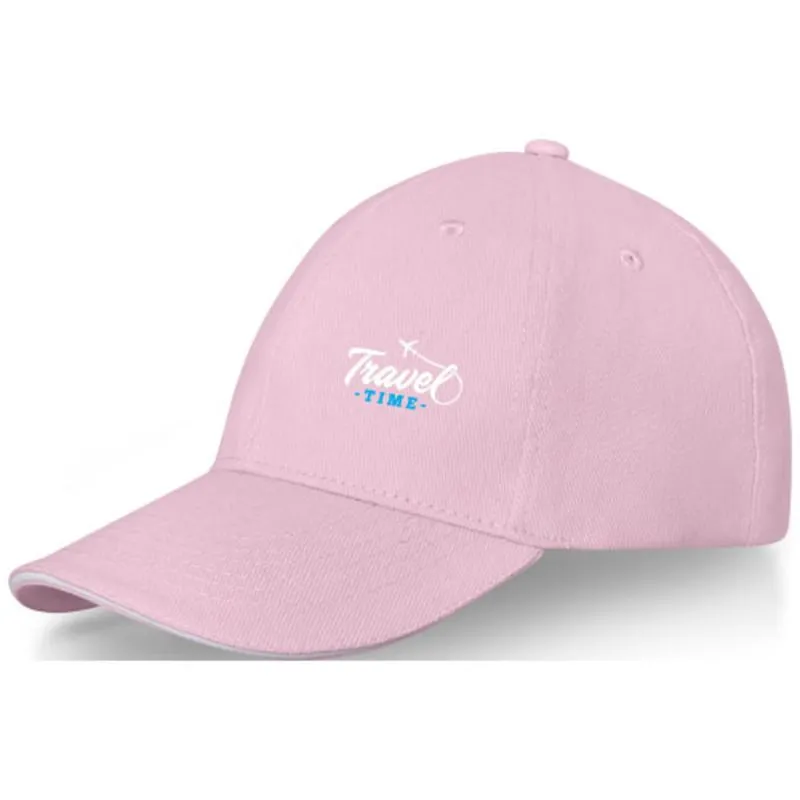 Gorra con ribete de 6 paneles 'Darton'