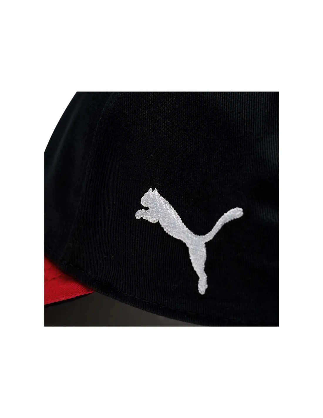 Gorra de Fútbol Puma AC Milan Fan Negro
