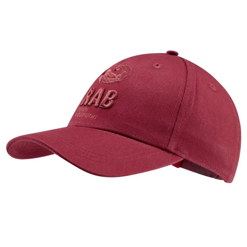 Gorra de plumas Rab (rojo sangre de buey)