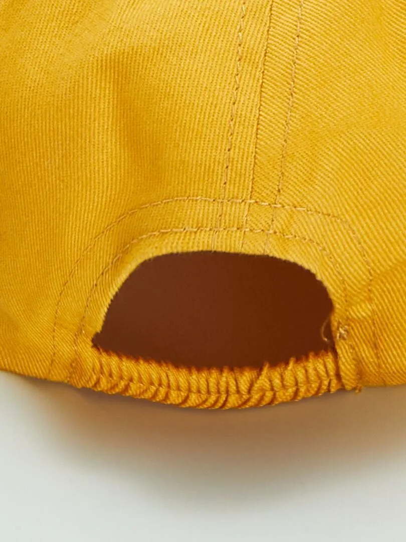 GORRA ESTAMPADA 'LEóN' DE SARGA  AMARILLO