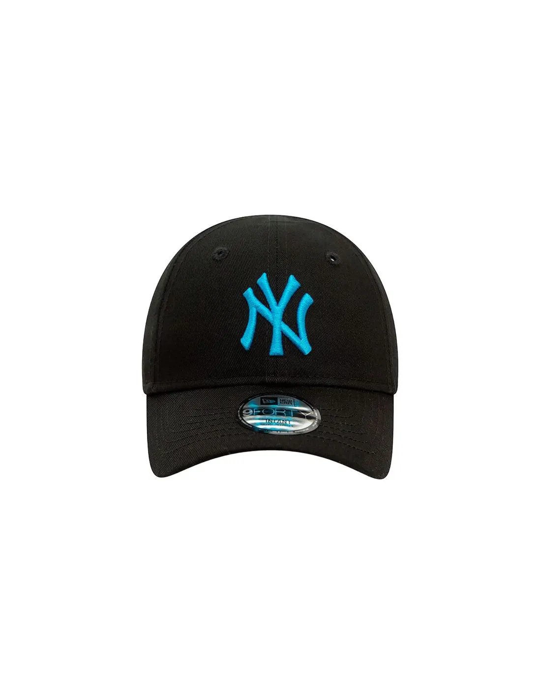 Gorra New Era New York Yankees League Essential 9FORTY Infantil Negro
