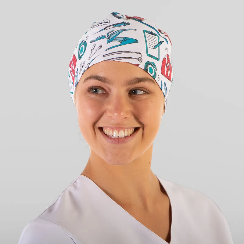 GORRO DE QUIRóFANO PELO LARGO SONRISA DE MICROFIBRA  GARY'S