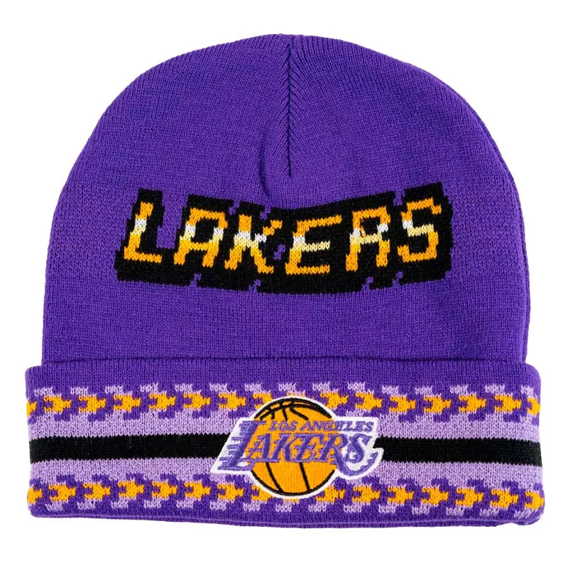 GORRO MITCHELL & NESS NBA GAME ON HWC LOS ÁNGELES LAKERS