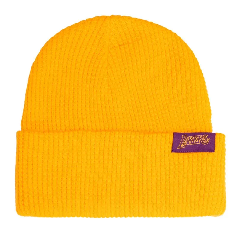 GORRO NBA LEGGO MY WAFFLE KNIT HWC LOS ÁNGELES LAKERS