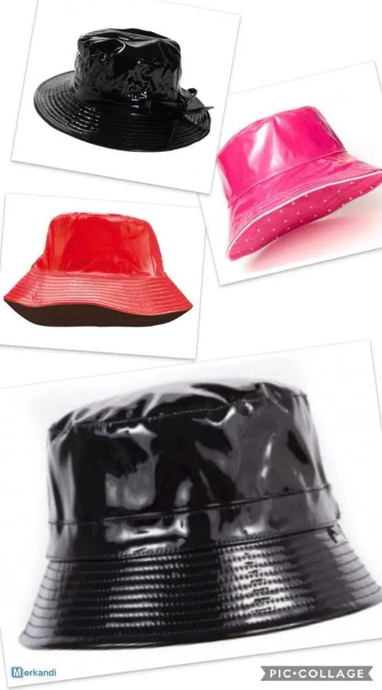 GORROS DE LLUVIA  PACK SURTIDO DE COLORES Y MODELOS