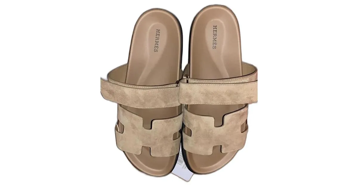 Hermès Chipre Castaño Beige Caramelo Camello 