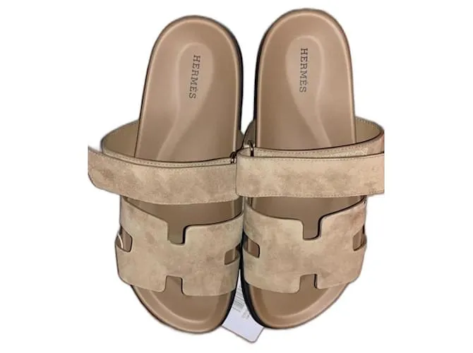 Hermès Chipre Castaño Beige Caramelo Camello 