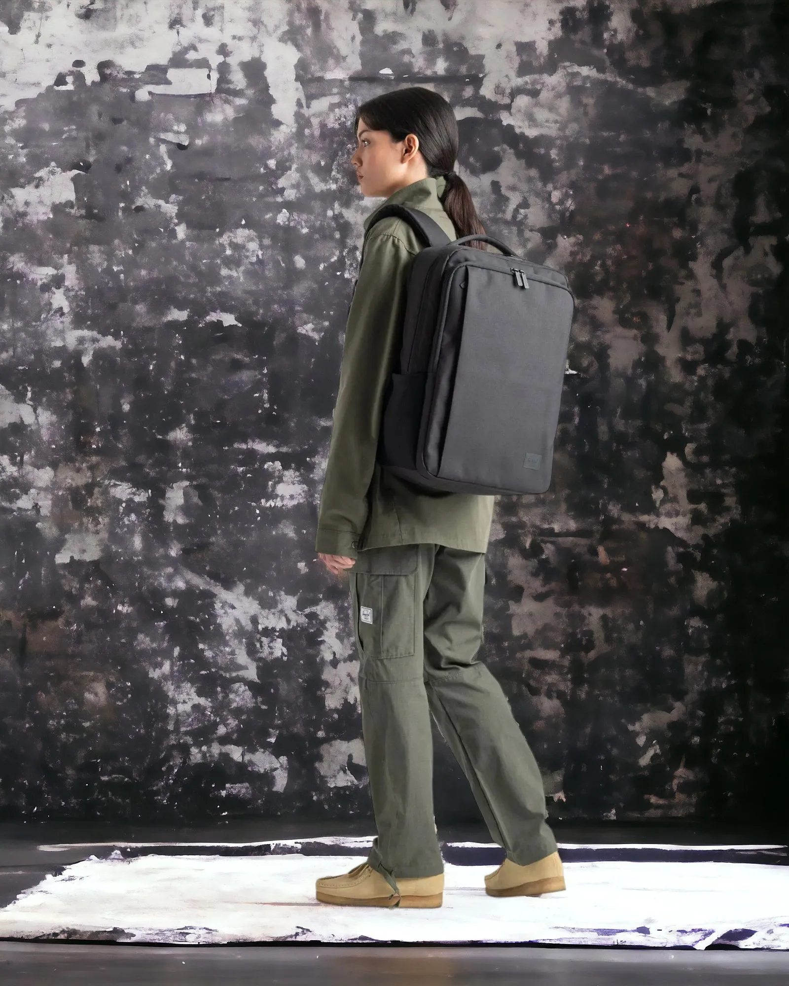 Herschel – Mochila Kaslo Tech ivy green