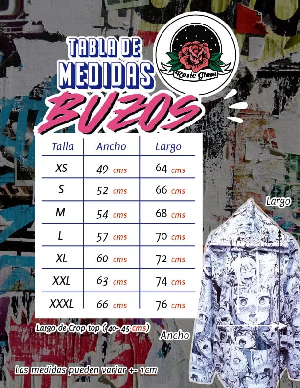 HOODIE RAYAS AMARILLAS BLANCAS  ROSIEGLAM