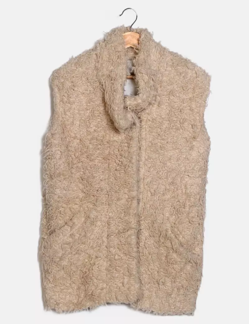 Iro Chaleco beige peluche