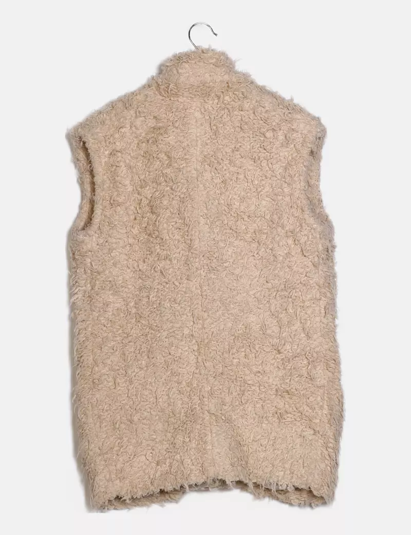 Iro Chaleco beige peluche