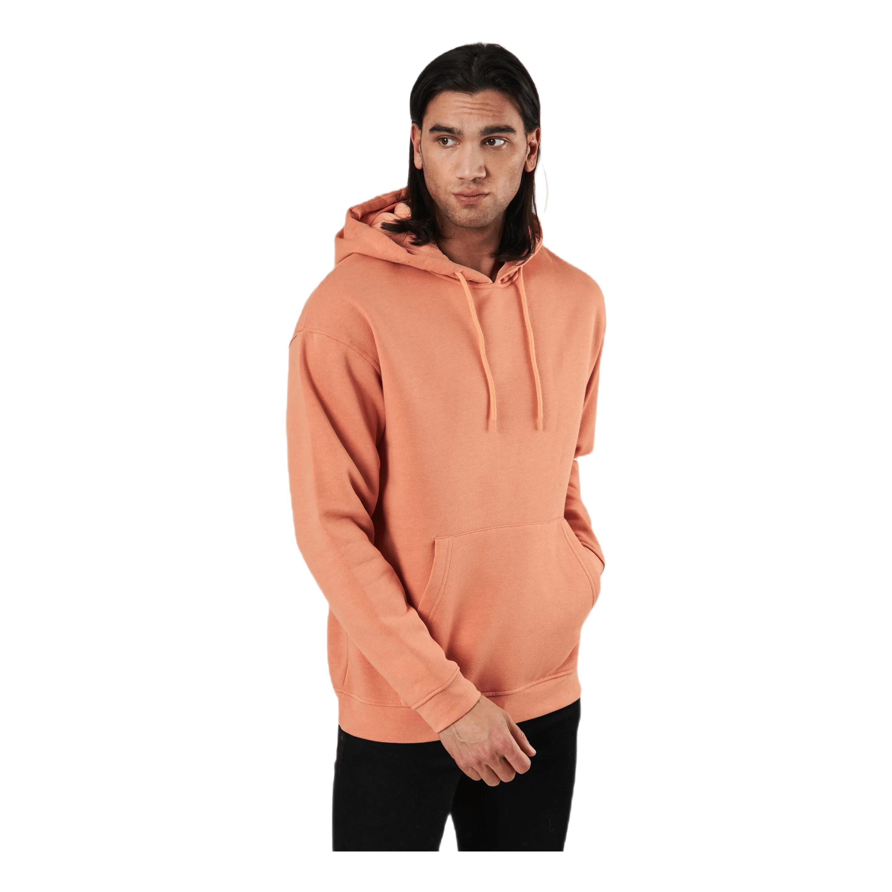 Jack & Jones Brink Sweat Hood Shell Coral