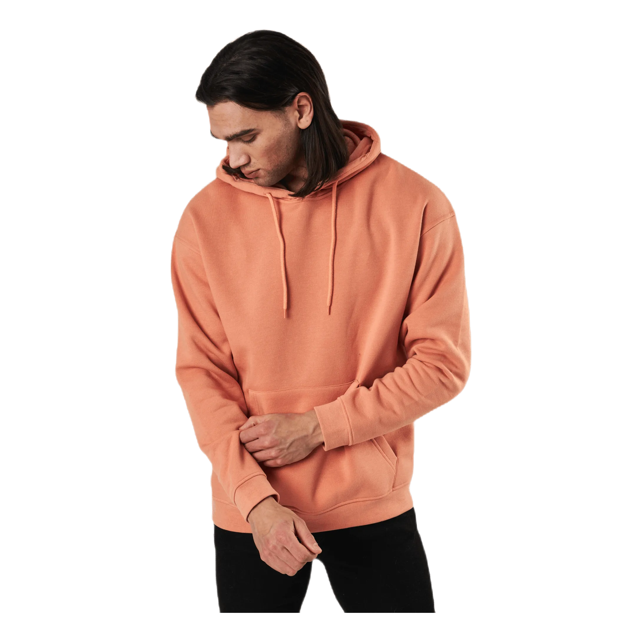 Jack & Jones Brink Sweat Hood Shell Coral