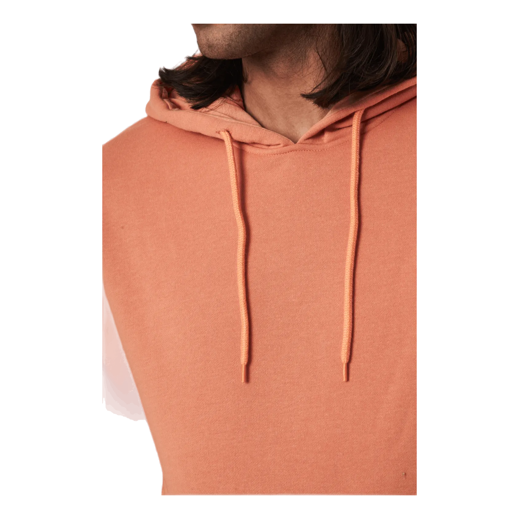 Jack & Jones Brink Sweat Hood Shell Coral