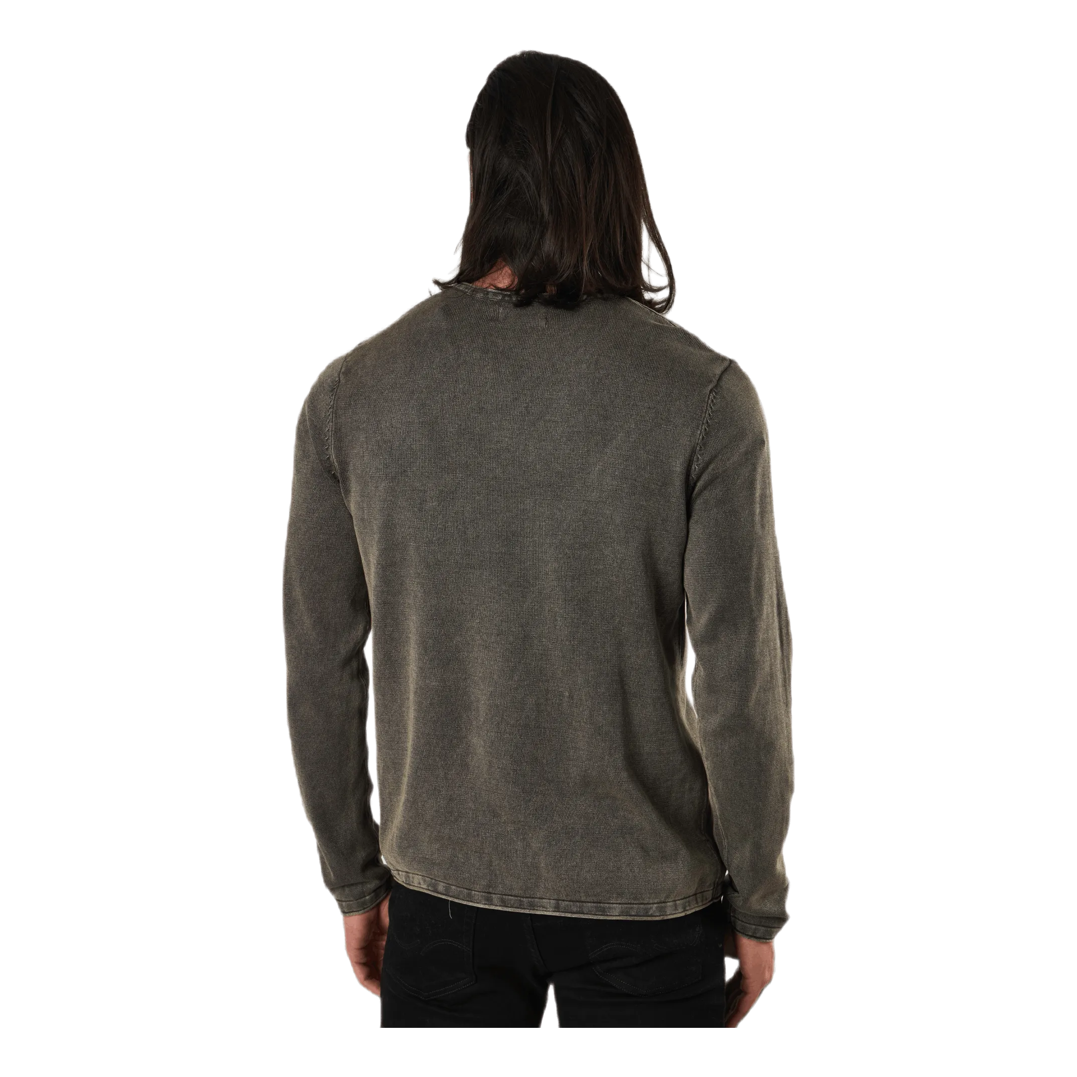 Jack & Jones Eleo Knit Crew Neck Dusty Olive