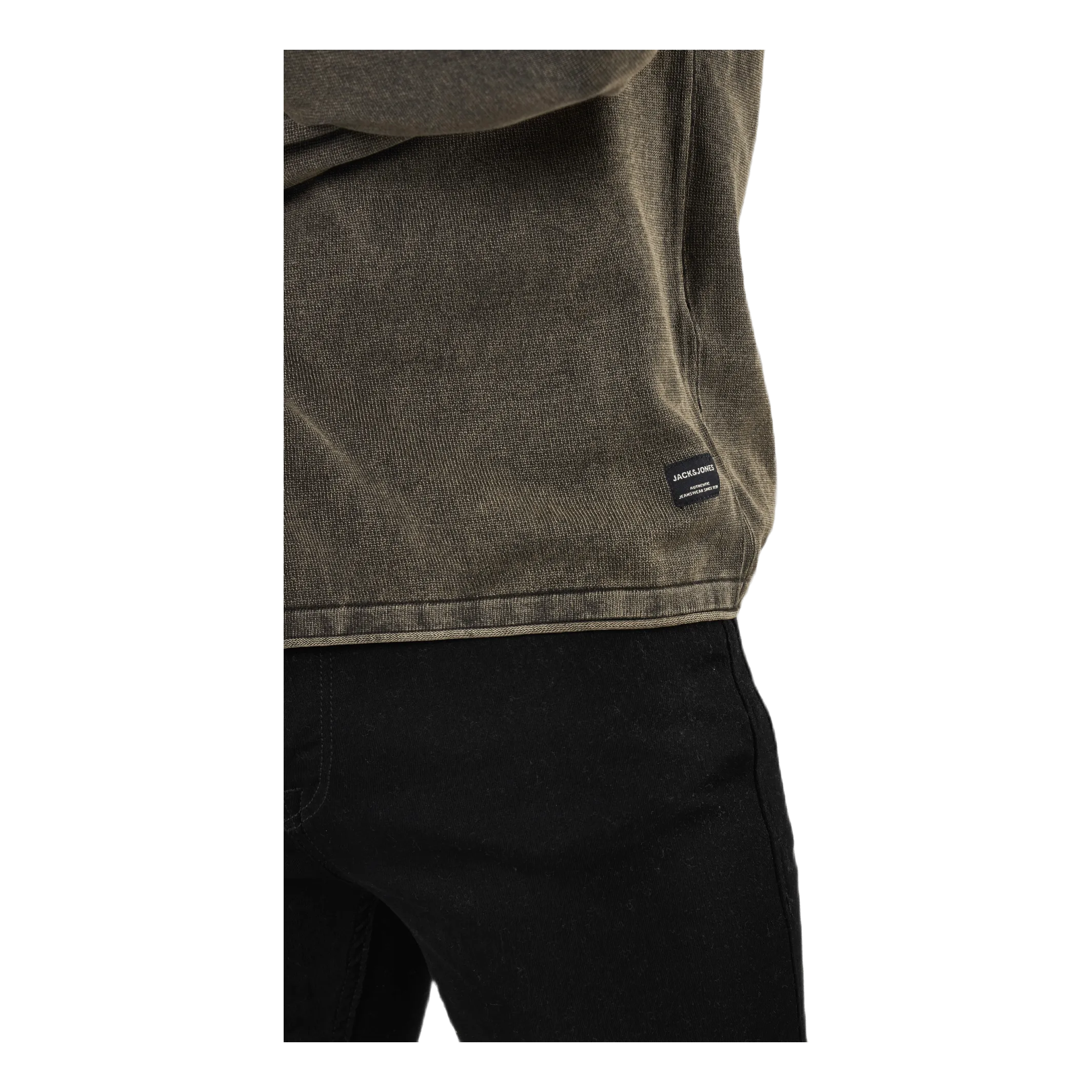 Jack & Jones Eleo Knit Crew Neck Dusty Olive