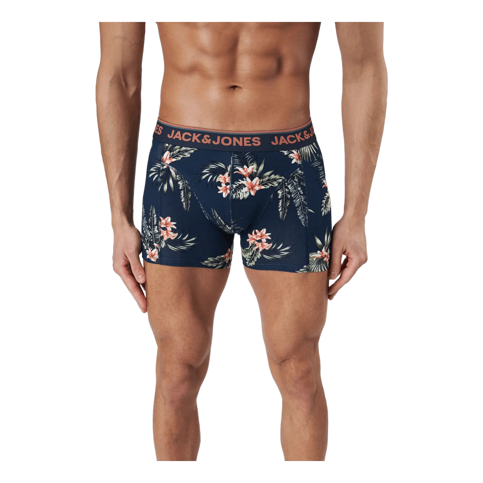 JACK & JONES JACFLOWER TRUNK 3 PACK DARK NAVY