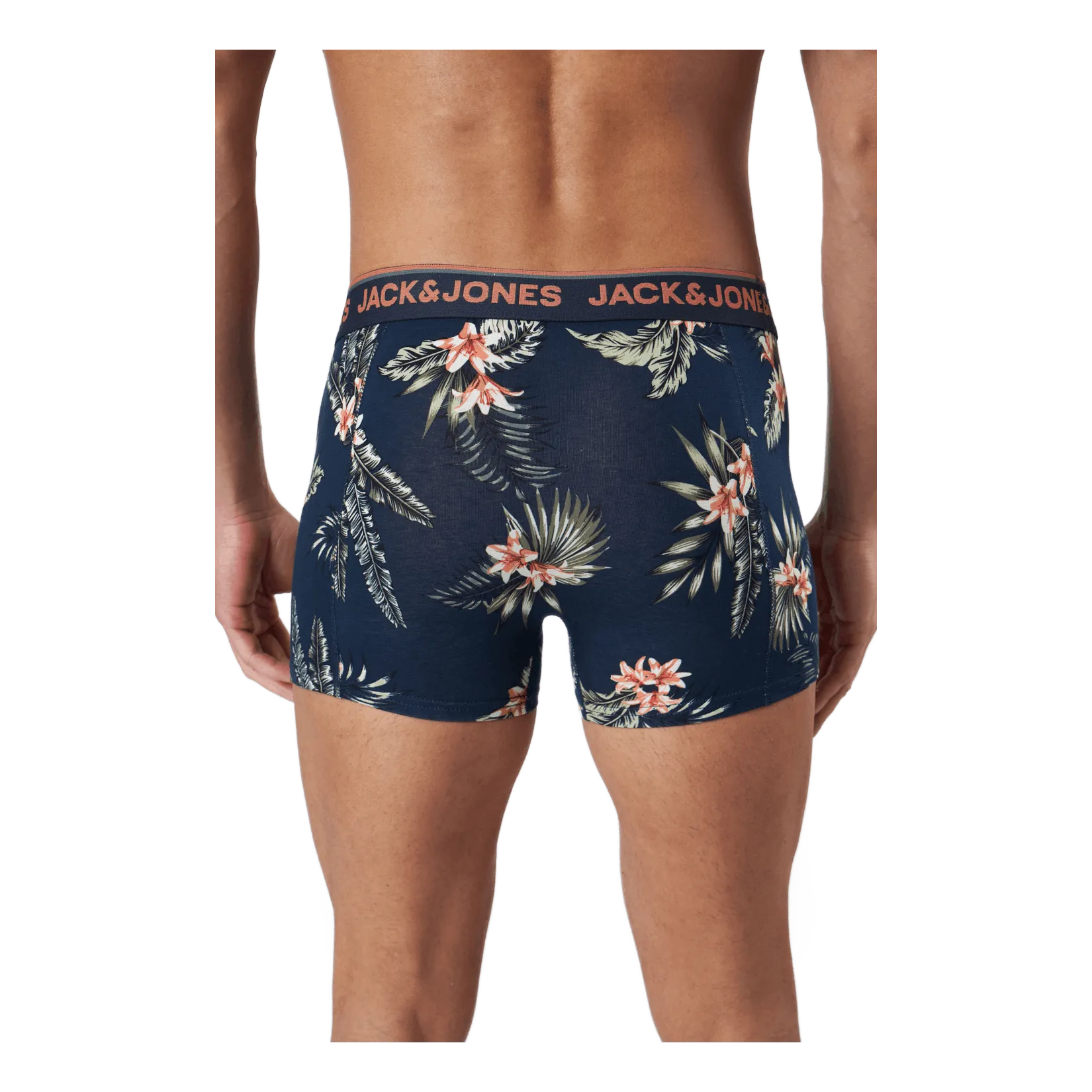JACK & JONES JACFLOWER TRUNK 3 PACK DARK NAVY