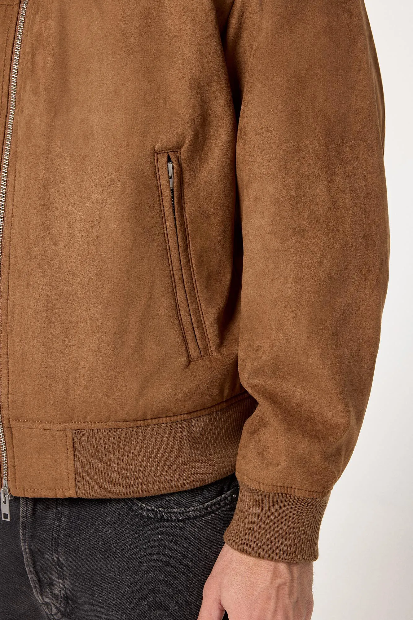 Jack & Jones Chaqueta bómber efecto ante