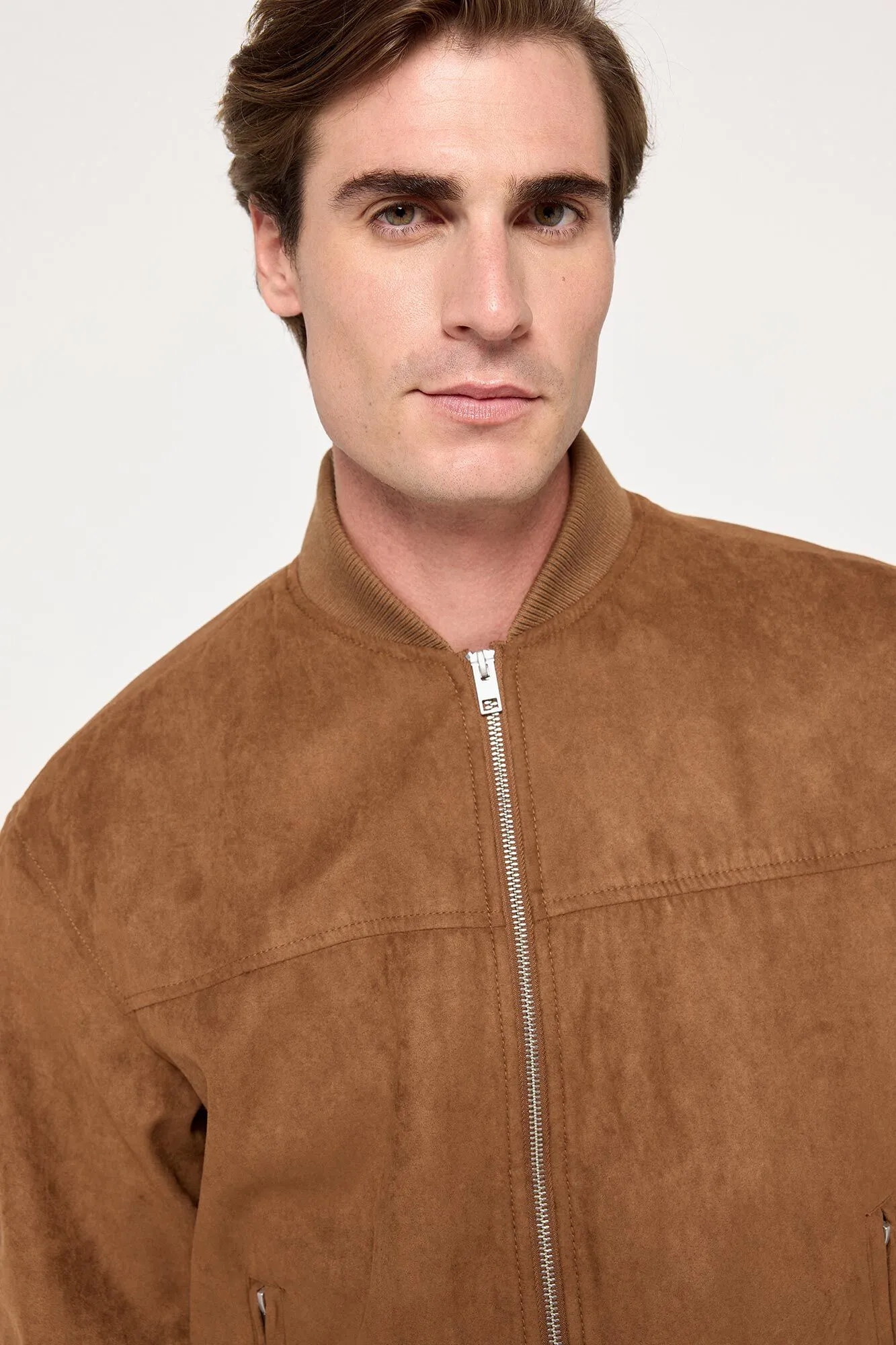 Jack & Jones Chaqueta bómber efecto ante