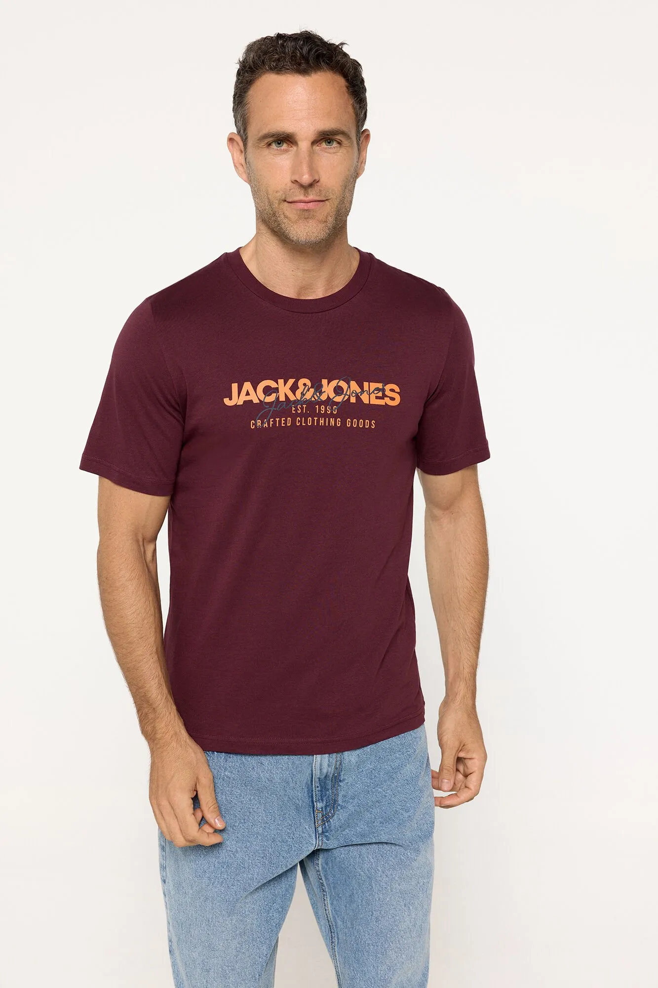 Jack & Jones Pack x3 camiseta algodón