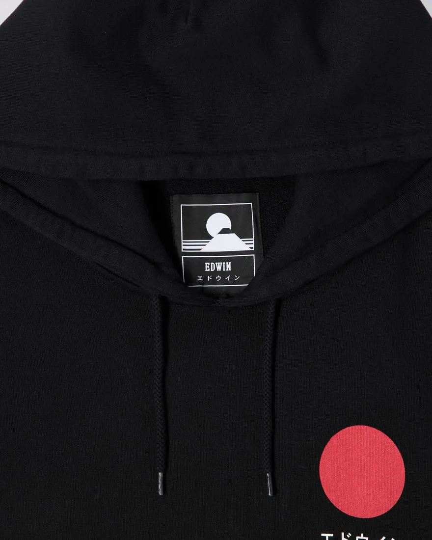 JAPANESE SUN HOODIE SWEAT BLACK