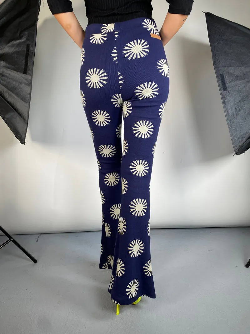 JAZMIN CHEBAR Pantalón Elasticado Acampanado