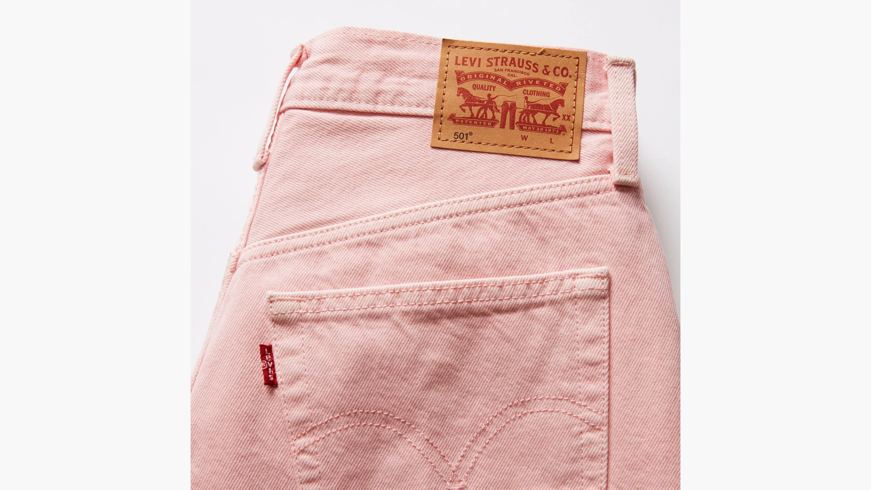 Jeans Cortos De Tiro Alto 501® Original
