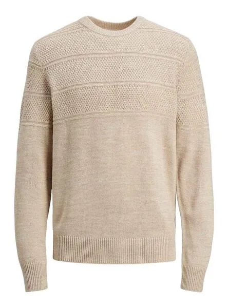 Jersey Jack and Jones Jerry Beige para Hombre
