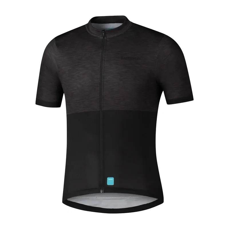 JERSEY MANGA CORTA C/CIERRE ELEMENT GRIS TALLA XS