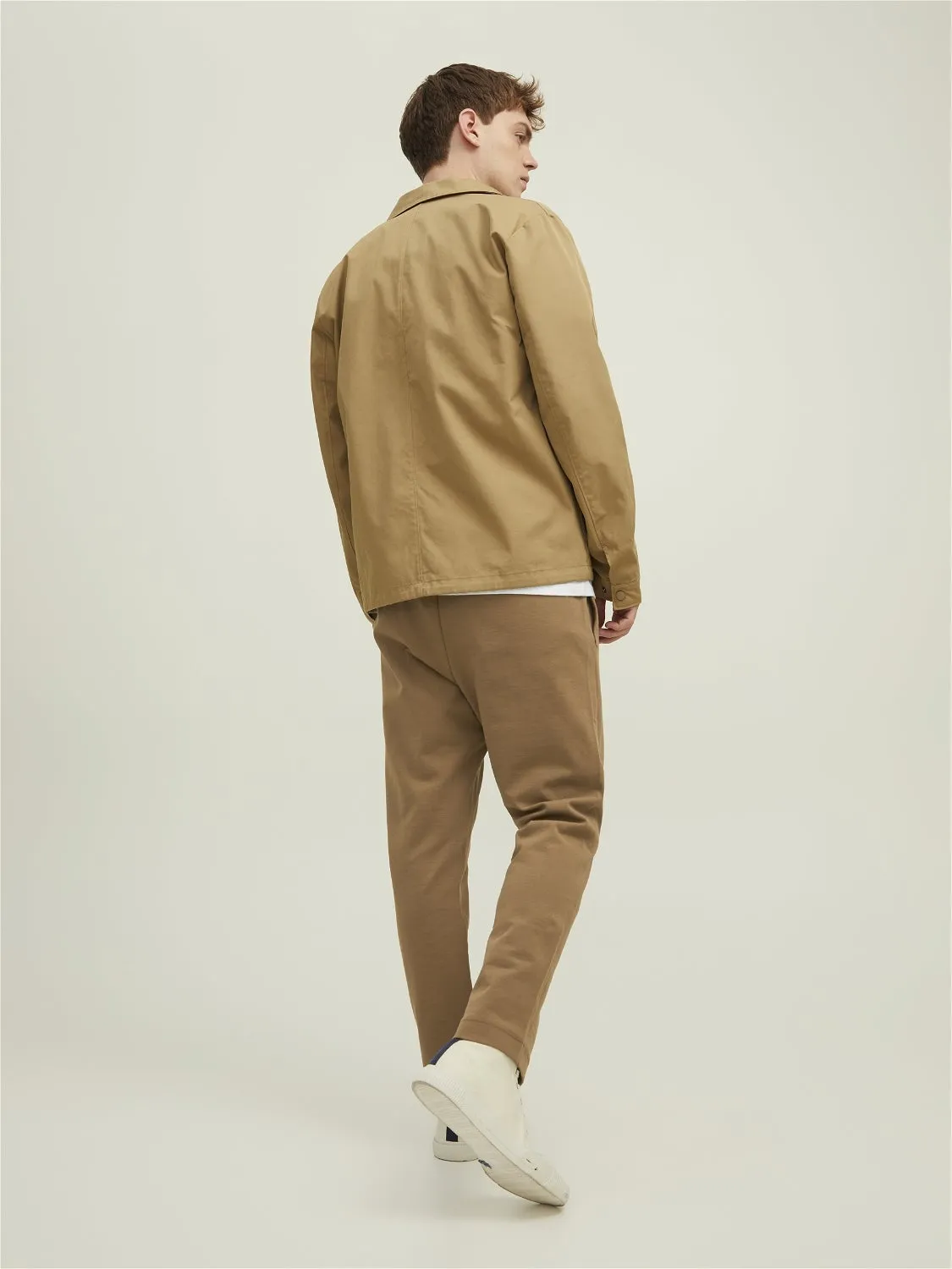 JPRBLAJONATHAN Pantalones de vestir Corte tapered | Marrón claro | Jack & Jones®