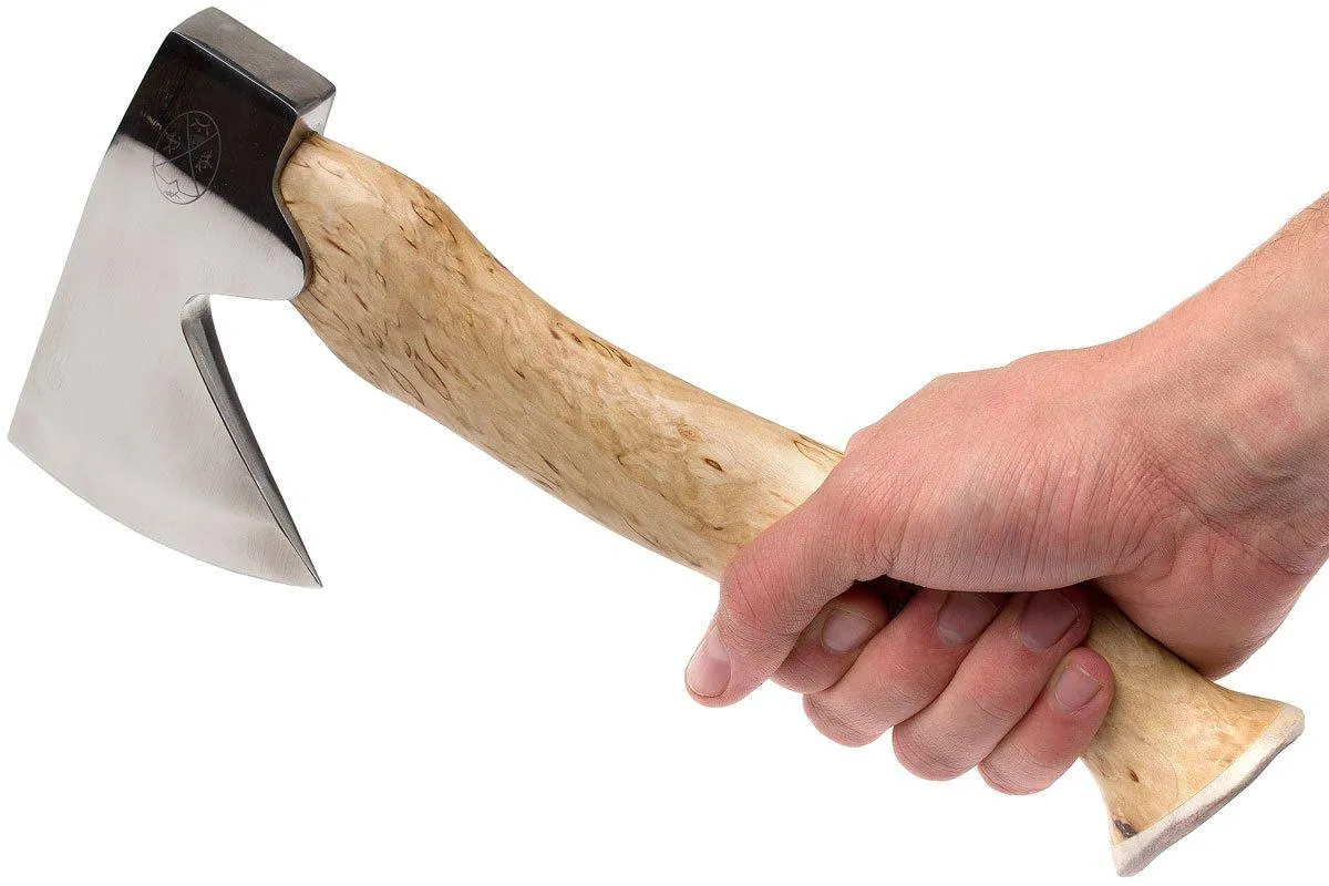 Karesuando Hunters Axe (Stoera Áksu) natural 4013, Hacha de cazador