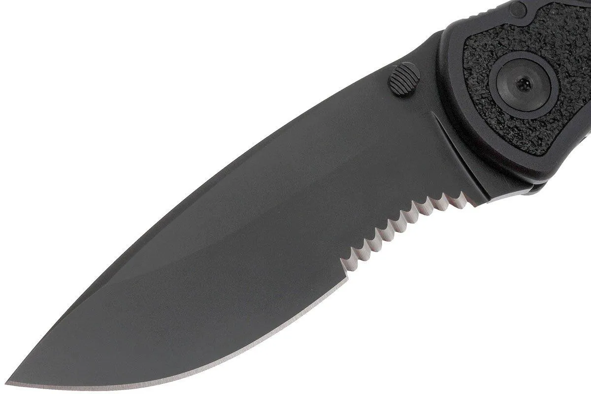 Kershaw 1670GBBLKST Blur Black parcialmente dentado