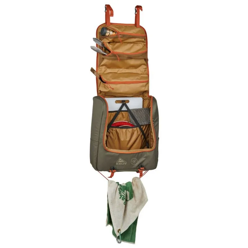 Kit de camping KELTY Camp Galley Deluxe (Beluga/oro mate)