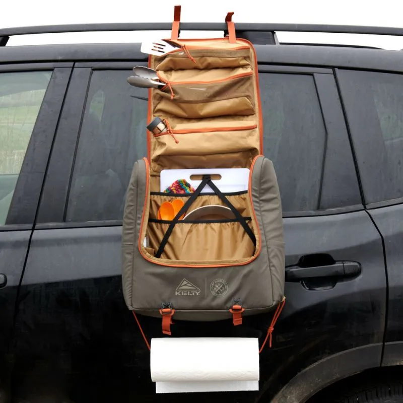Kit de camping KELTY Camp Galley Deluxe (Beluga/oro mate)
