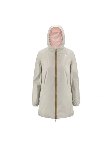 KWAY Chaqueta Sophie Eco Plus Reversible Mujer Beige Light/Pink