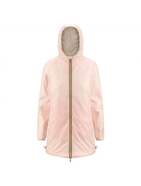 KWAY Chaqueta Sophie Eco Plus Reversible Mujer Beige Light/Pink