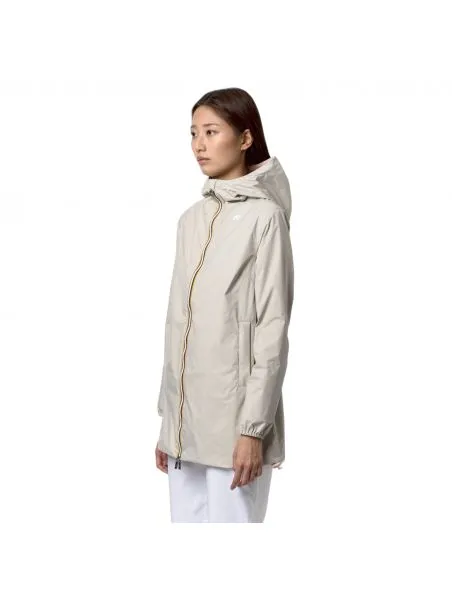 KWAY Chaqueta Sophie Eco Plus Reversible Mujer Beige Light/Pink