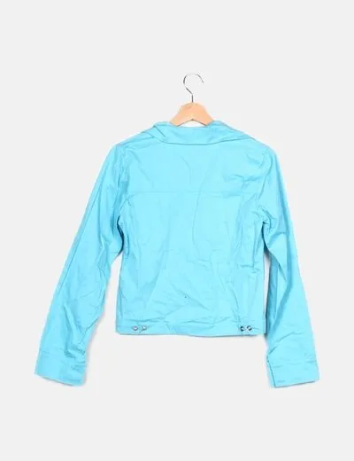 La Belle Chaqueta azul fina
