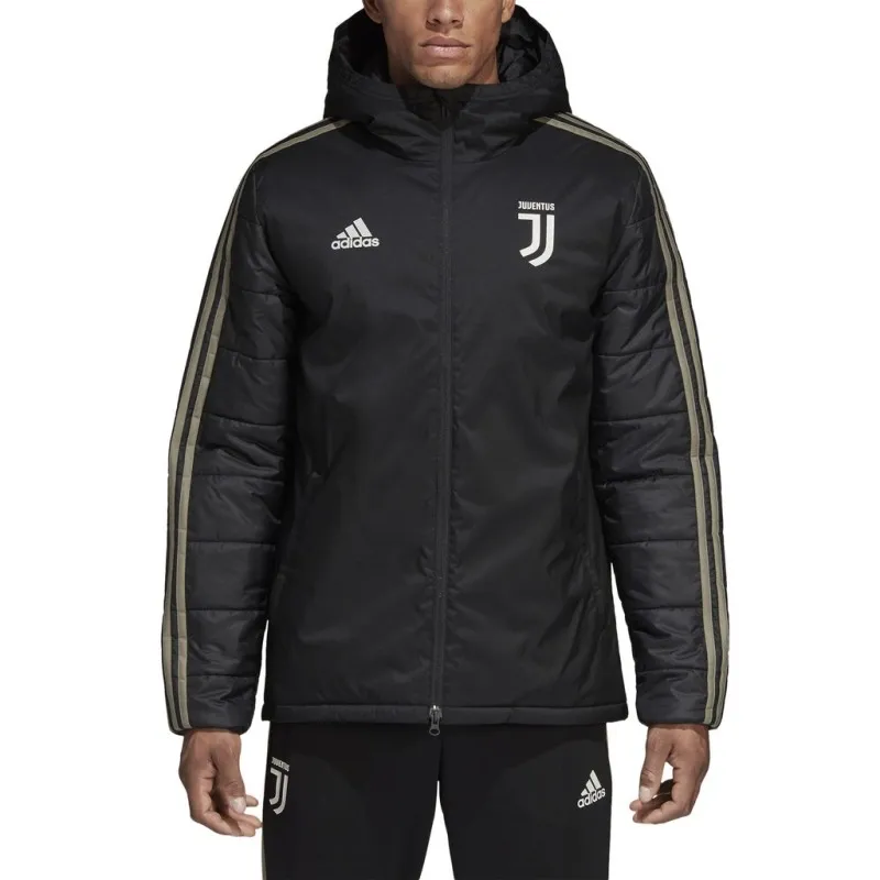 La Juventus chaqueta acolchada negro 2018/19 Adidas
