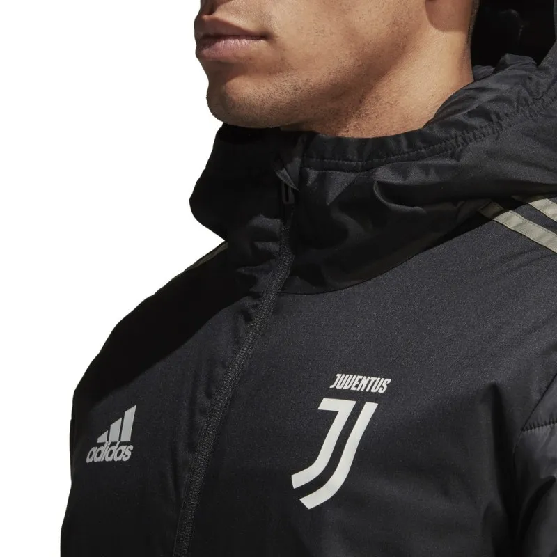 La Juventus chaqueta acolchada negro 2018/19 Adidas
