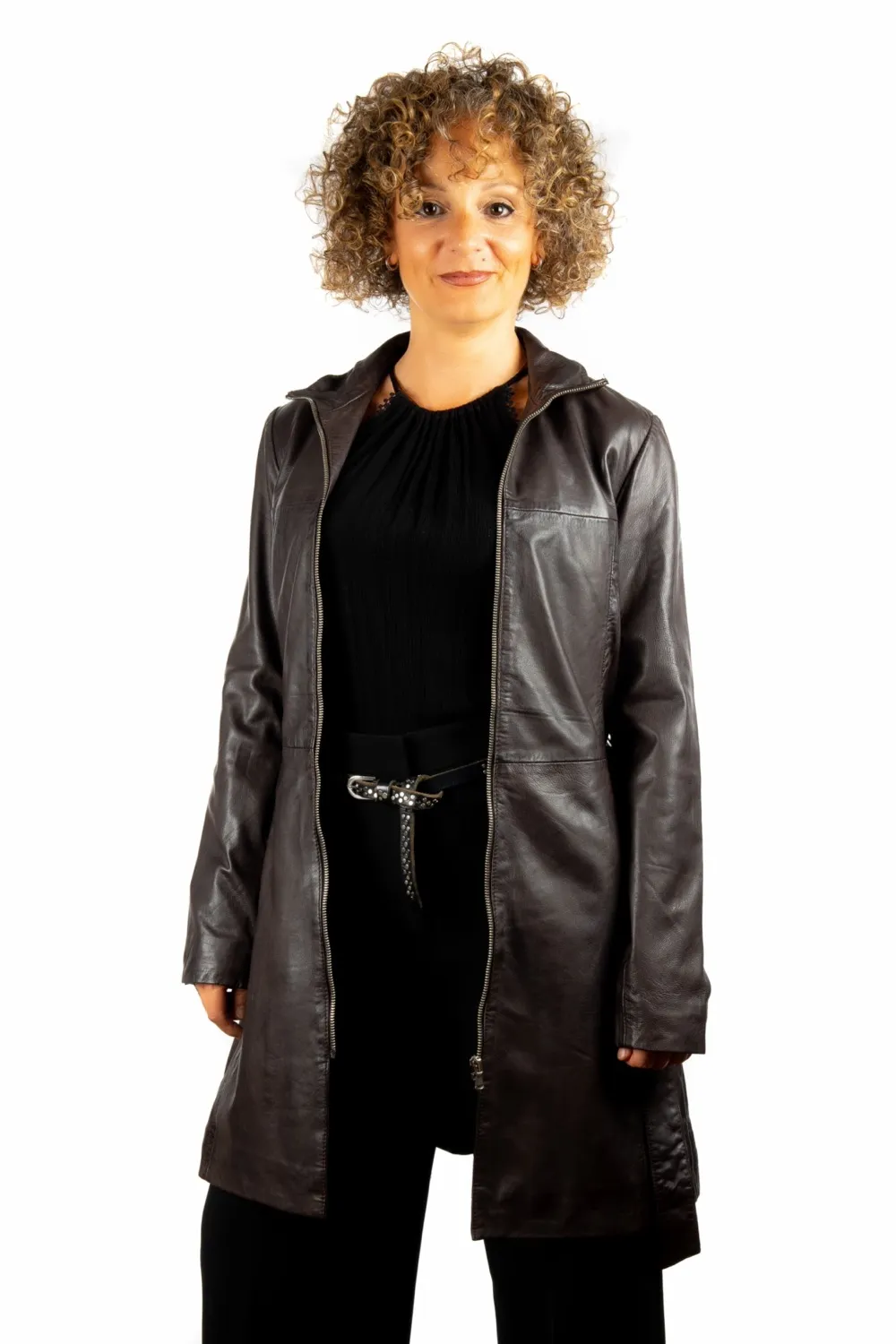 Levita de piel AMY
