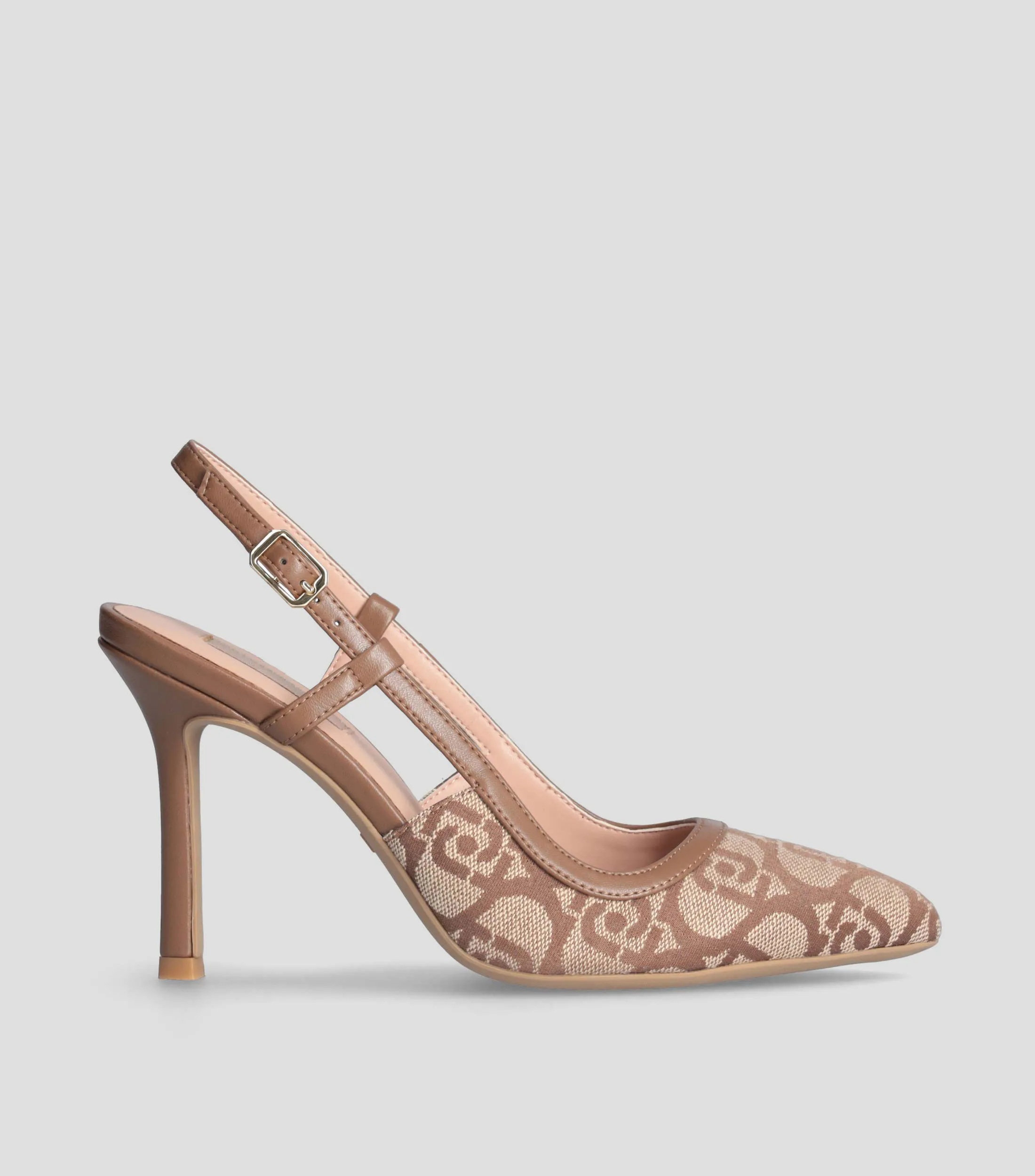 Liu Jo Zapatillas Slingback con tacón medio delgado Mujer