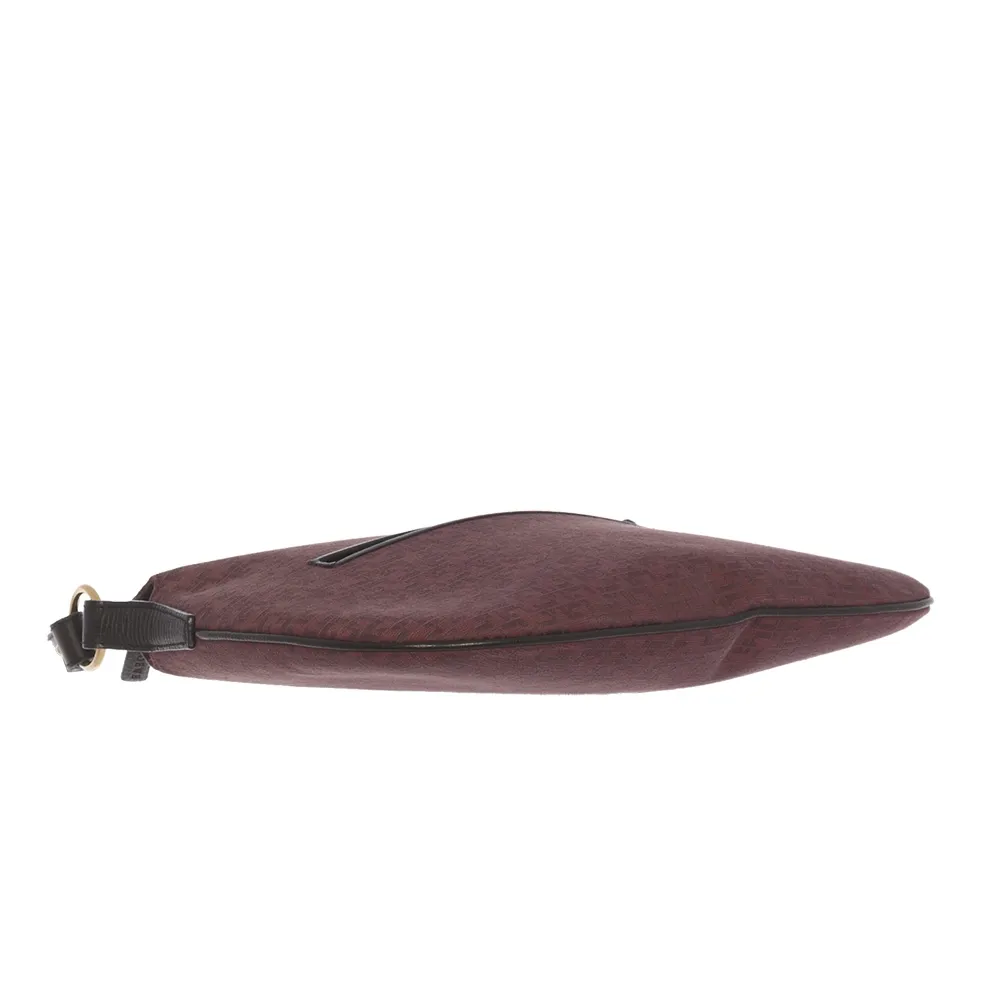 Loewe Bolso Bandolera Lona Burdeos