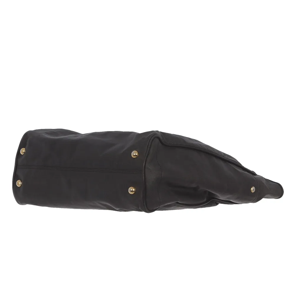 Loewe Bolso Negro Shopping Lona
