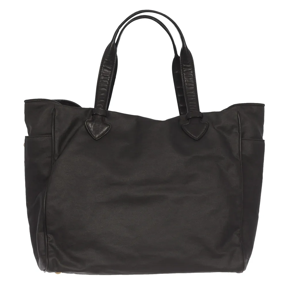 Loewe Bolso Negro Shopping Lona