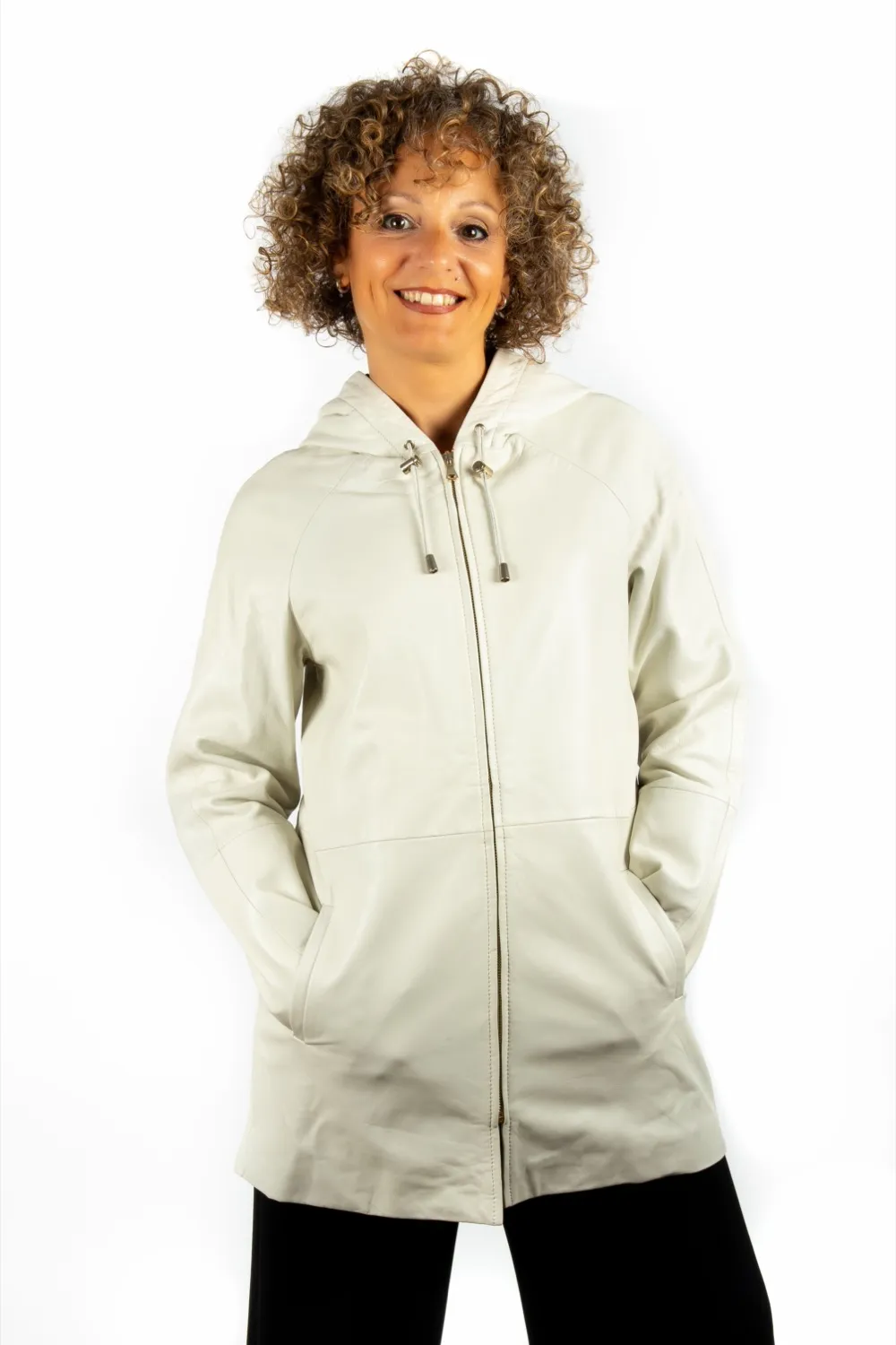 Lose Jacke mit Kapuze KIM