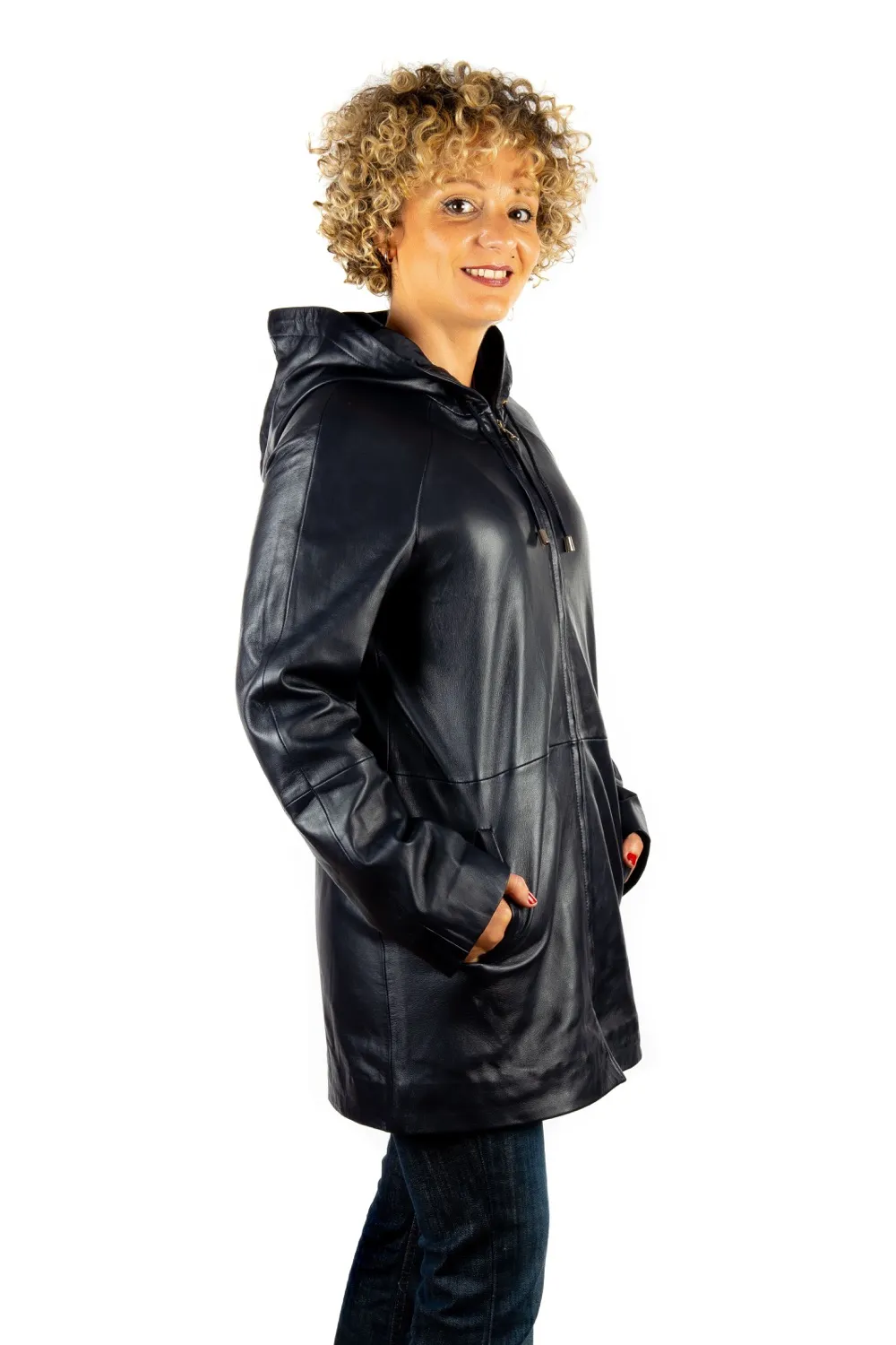 Lose Jacke mit Kapuze KIM
