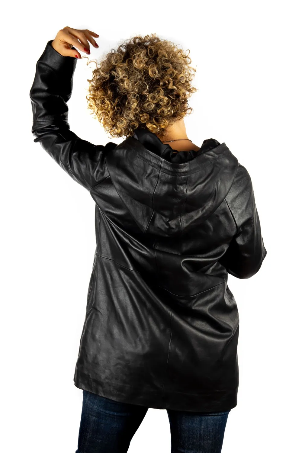 Lose Jacke mit Kapuze KIM