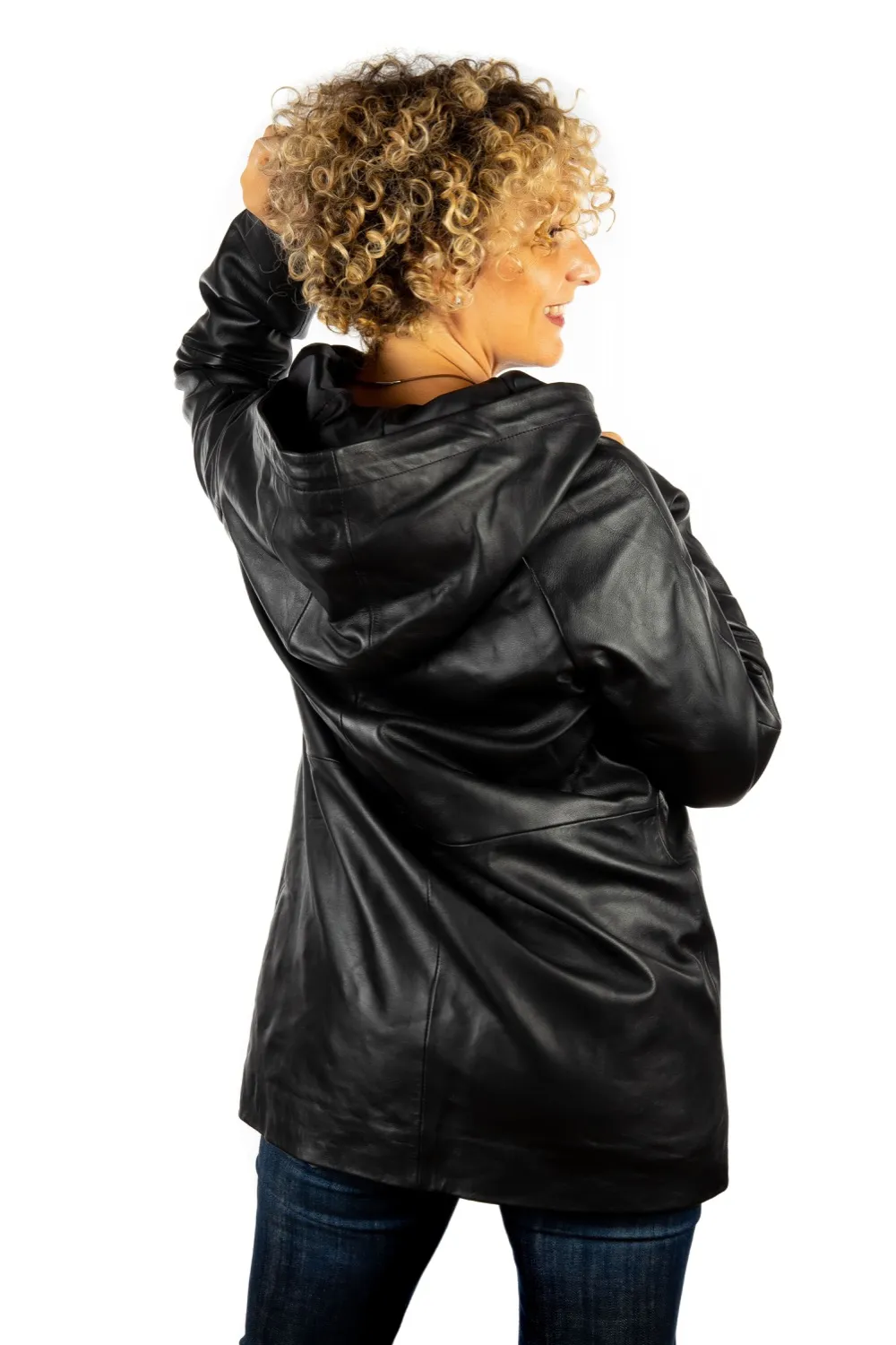 Lose Jacke mit Kapuze KIM